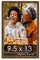 Photo Size Textured Gold Picture Frame - UV Acrylic, Foam Board Backing, Hanging Hardware